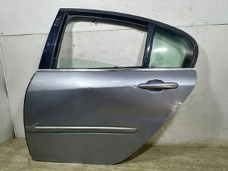 дверь задняя левая Renault Laguna 3 поколение 2007, 2.0 л., DCi, M9R 802, дизель, 6МКПП, голубой, хетчбэк 5 дв., 821010023R