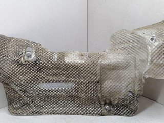 тепловой экран моторного отсека Volkswagen Passat B6 2008, 2.0 л., TDi, CBAB, дизель, 6МКПП, серебристый, универсал, 5N1423981
