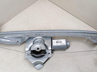 стеклоподъемник электрический задний левый Renault Modus 1 поколение JP0J 2004, 1.4 л., i, K4J 770, бензин, 5МКПП, красный, хетчбэк 5 дв., передний привод, 400811C