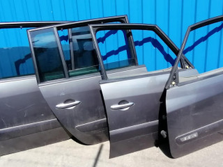 дверь задняя левая Renault Espace 4 поколение 2003, 3.5 л., i, V4Y 711, бензин, АКПП, серый, минивэн, передний привод, 7751476284, 7751476287