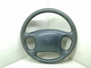 руль Hyundai Accent 1 поколение [рестайлинг] 1998, 1.3 л., i, бензин, АКПП, бордовый, хетчбэк 5 дв., передний привод