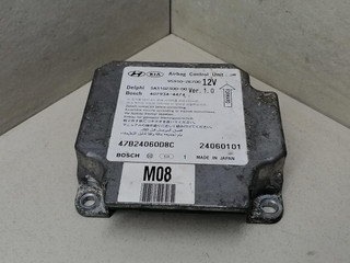 блок AirBag Renault Laguna 3 поколение 2007, 2.0 л., DCi, M9R 802, дизель, 6МКПП, голубой, хетчбэк 5 дв., BOSCH, 95910-2E700, SA3102300-00, 407934-4474, 47B24060D8C, 24060101
