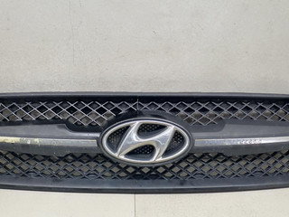 решетка радиатора Hyundai Tucson 1 поколение 2006, 2.0 л., CRDi, дизель, АКПП, чёрный, внедорожник 5 дв., передний привод, 86351-2E000