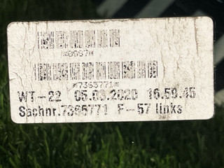стекло кузовное боковое левое Mini Cabrio 3 поколение [рестайлинг] 2021, 1.5 л., бензин, АКПП, красный, кабриолет, передний привод, 43R-00049, 7365771