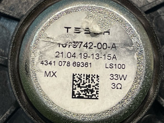 динамик торпедо Tesla Model X 1 поколение [рестайлинг] 2022, электро, 107974200A