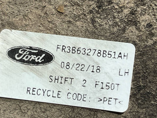 защита арок задняя левая (подкрылок) Ford Mustang 6 поколение S550 [рестайлинг] 2019, 2.3 л., бензин, МКПП, черный, купе, задний привод, FR3B63278B51AH
