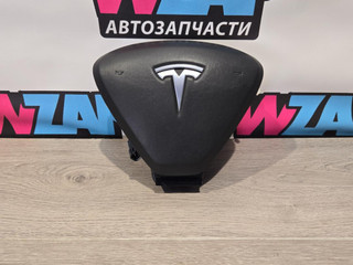 подушка безопасности водителя Tesla Model S 1 поколение [рестайлинг] 2018, электро, седан, полный привод, 145616331A