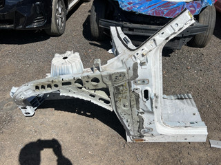 четверть передняя левая Ford Explorer 6 поколение U625 2020, 2.3 л., бензин, белый, задний привод