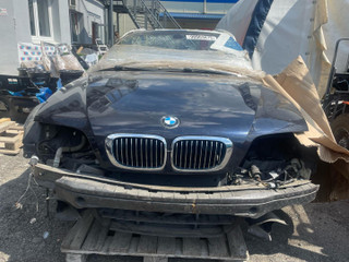 капот BMW M3 E46 2003, 3.2 л., S54 B32, бензин, АКПП, синий, хетчбэк 3 дв., задний привод