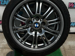 диск литой BMW M3 E46 2003, 3.2 л., S54 B32, бензин, АКПП, синий, хетчбэк 3 дв., задний привод, 2229950