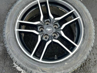диск литой Ford Mustang 6 поколение S550 [рестайлинг] 2018, 2.3 л., бензин, АКПП, серебро, кабриолет, задний привод, JR3C1007BA