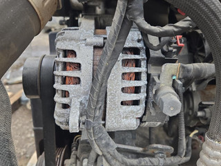 генератор Buick Encore GX 1 поколение 2020, 1.3 л., АКПП, баклажан, полный привод, 13526558