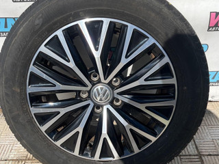 диск литой Volkswagen Jetta 7 поколение [рестайлинг] 2021, 1.4 л., бензин, АКПП, синий, передний привод, 5GM601025E