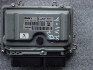 блок управления двигателем Volvo V70 3 поколение 2009, 2.5 л., B 5254 T6, бензин, АКПП, черный, универсал, передний привод, правый руль, 30743338, .0261209108
