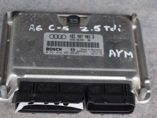 блок управления двигателем Audi A6 4B/C5 2000, 2.5 л., дизель, 4B1907401D, 0281010494