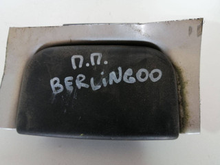 ручка наружная Citroen Berlingo 1 поколение (M49) 2000, 1.9 л., дизель, 5МКПП, серебро, фургон