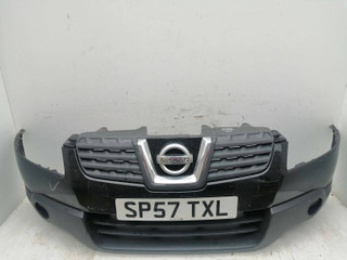 бампер передний Nissan Qashqai 1 поколение 2007