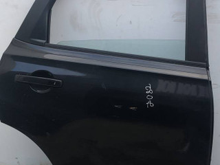 дверь задняя правая Nissan Qashqai J10 [рестайлинг] 2011, 1.5 л., K9K, дизель, 6МКПП, черный, внедорожник 5 дв.