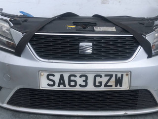 передняя часть (ноускат) SEAT Toledo 4 поколение 2013, 1.6 л., CAYA, дизель, 5МКПП, серебро, седан