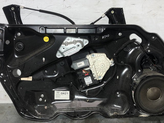 стеклоподъемник электрический передний левый Volkswagen Passat B6 2006, 1.9 л., BXE, дизель, МКПП, серебро, седан