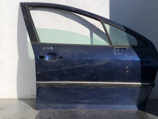дверь передняя правая Peugeot 407 1 поколение 2007, 1.6 л., 9HZ (DV6TED4), дизель, 5МКПП, универсал