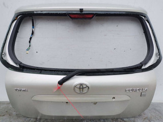 крышка багажника (дверь 3-5) Toyota Corolla 9 поколение E120 [рестайлинг] 2005, 1.6 л., 3ZZ-FE, бензин, 5МКПП, хетчбэк 5 дв.