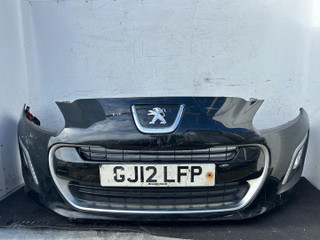 бампер передний Peugeot 308 1 поколение [рестайлинг] 2012, 1.6 л., дизель, 6МКПП, хетчбэк 5 дв.