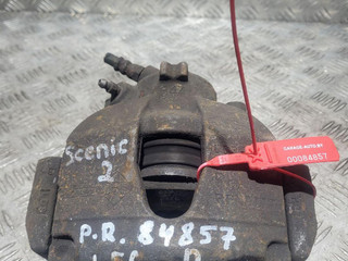 суппорт передний правый Renault Scenic 2 поколение 2006, 1.6 л., бензин, 5МКПП, минивэн