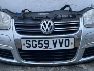 передняя часть (ноускат) Volkswagen Golf 5 поколение 2009, 2.0 л., CBDA, дизель, 6МКПП, универсал