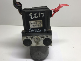 блок ABS Toyota Corolla 9 поколение (E120/E130) [рестайлинг] 2004, 1.4 л., 1ND-TV, дизель, 5МКПП, хетчбэк 5 дв., 0265225290, 4450-02050, 89541-02090, 0265950133