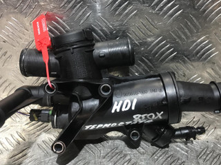 корпус термостата Citroen C5 2 поколение 2009, 2.0 л., HDi, RHR (DW10BTED4), дизель, АКПП, 9656182980