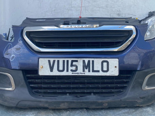передняя часть (ноускат) Peugeot 2008 1 поколение 2015, 1.6 л., 9HC (DV6C), дизель, робот, внедорожник 5 дв.