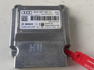 блок AirBag Audi A6 4G/C7 2013, 2.8 л., CHVA, бензин, АКПП, седан, полный привод, 4G0907637H, 4G0907637D, 0265020246