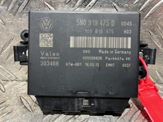 блок управления парктрониками Volkswagen Touran 1 поколение [2-й рестайлинг] 2012, 1.4 л., CAVB, бензин, АКПП, минивэн, 5N0919475D, 1Q0919475