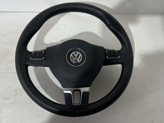 руль Volkswagen Sharan 2 поколение 2011, 2.0 л., CCZA, бензин, АКПП, минивэн, 3S8419091BF, 7N0880201L