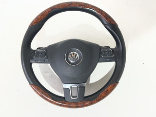 руль Volkswagen Touran 1 поколение [2-й рестайлинг] 2013, 1.4 л., CTHA, бензин, АКПП, минивэн, 1T0419091AD, 1T0880201AA