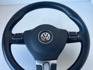руль Volkswagen Passat B7 2014, 1.4 л., CAXA, бензин, АКПП, седан, 3S8419091BE, 3C8880201AA