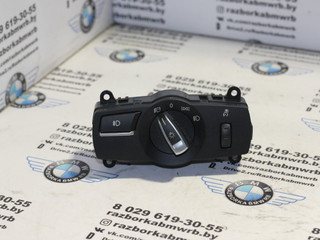 переключатель света BMW 5 серия F07/F10/F11 2010, 3.0 л., бензин, АКПП, синий, седан, 61319192745