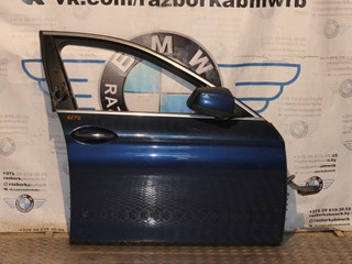 дверь передняя правая BMW 5 серия F07/F10/F11 2010, 3.0 л., бензин, АКПП, синий, седан, 41007206108
