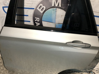 дверь задняя левая BMW X5 F15 2018, 2.0 л., гибрид, АКПП, серебристый, внедорожник 5 дв., 41517386739