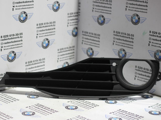 заглушка (решетка) в бампер BMW 3 серия F30/F31/F34 2014, 2.0 л., дизель, АКПП, белый, седан, правый руль, 7255365