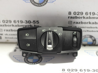 переключатель света BMW 2 серия Active Tourer F45 2014, 2.0 л., дизель, АКПП, flamenco-rot brillanteffek с06, универсал, правый руль, 9311727