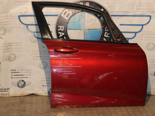дверь передняя правая BMW 2 серия Active Tourer F45 2014, 2.0 л., дизель, АКПП, flamenco-rot brillanteffek с06, универсал, правый руль, 41517294230