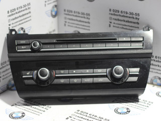 блок управления печки / климат-контроля BMW 5 серия F07/F10/F11 2011, 2.0 л., дизель, МКПП, черный 475, седан, правый руль, 9263757
