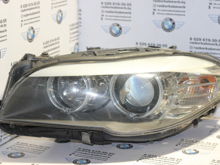 фара левая BMW 5 серия F07/F10/F11 2011, 2.0 л., дизель, МКПП, черный 475, седан, правый руль, 63117203241