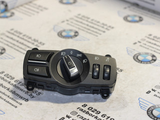 переключатель света BMW 5 серия F07/F10/F11 2012, 2.0 л., дизель, АКПП, imperial-blau brillant metallic, хетчбэк 5 дв., правый руль, 9192746
