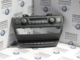 блок управления печки / климат-контроля BMW X5 E70 [рестайлинг] 2012, 3.0 л., дизель, АКПП, серебристый, внедорожник 5 дв., правый руль