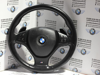 руль BMW X5 E70 [рестайлинг] 2012, 3.0 л., дизель, АКПП, серебристый, внедорожник 5 дв., правый руль, 32307844566