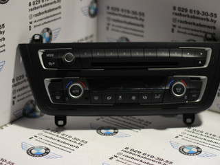 блок управления печки / климат-контроля BMW 3 серия F30/F31/F34 2013, 2.0 л., дизель, МКПП, белый альпин вайс 300, седан, правый руль