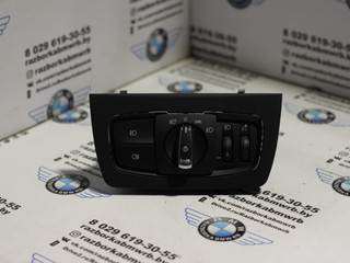 переключатель света BMW 3 серия F30/F31/F34 2013, 2.0 л., дизель, МКПП, белый альпин вайс 300, седан, правый руль, 61319265305